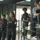 Rick Gonzalez, Juliana Harkavy, Echo Kellum, David Ramsey, and Emily Bett Rickards (Photo: Dean Buscher/The CW)